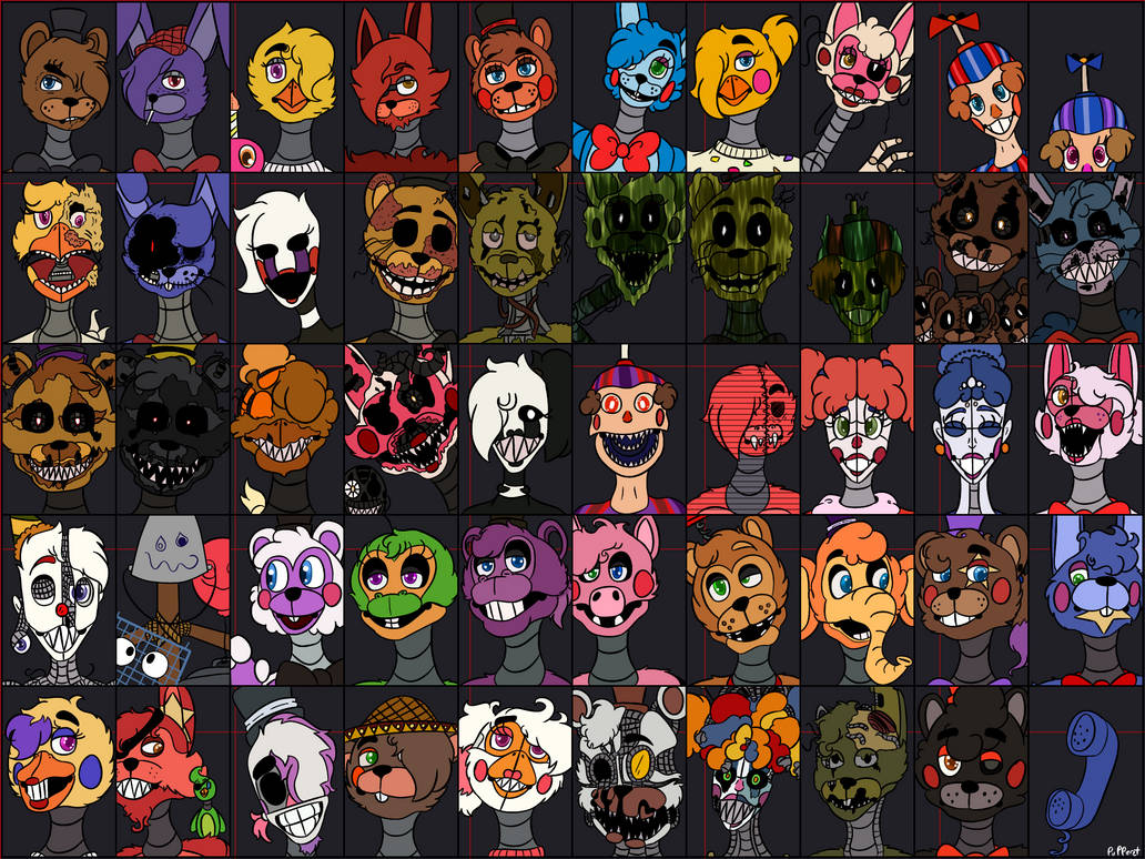 Fnaf Ucn Anniversary Artwork By Pupperet On DeviantArt fnaf-ucn-anniversary-artwork-by-pupperet-on-deviantart