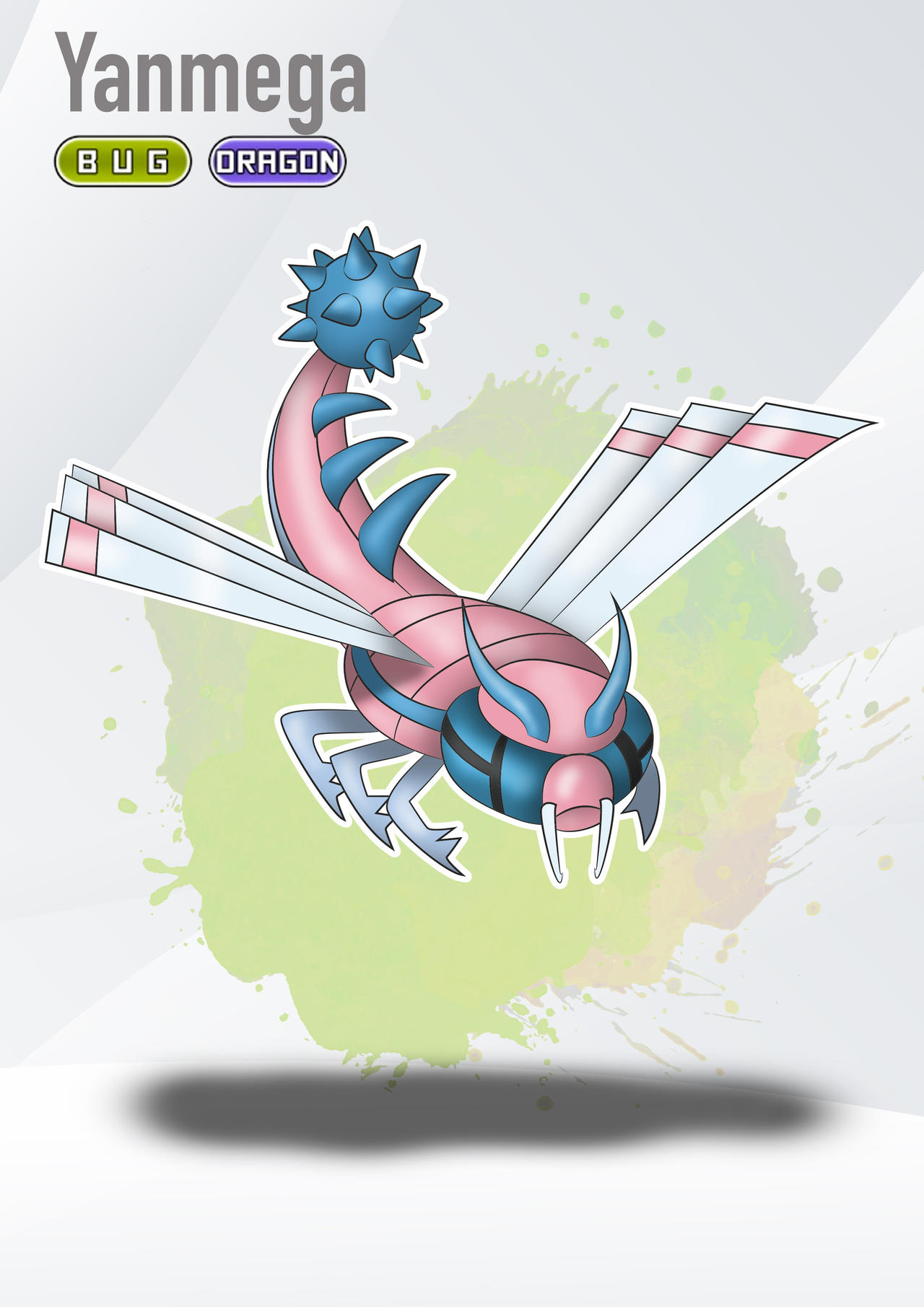 Yanmega (Galarian Form) by Robz0r93 on DeviantArt