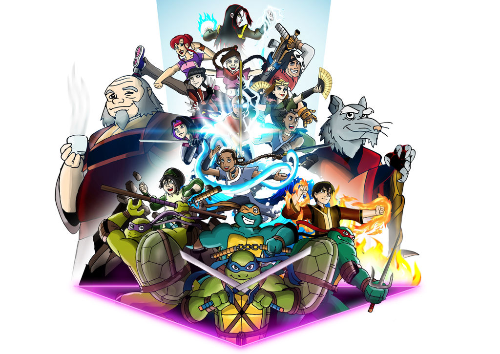 Shells, and Elemental kids, colliding by Framraw on DeviantArt