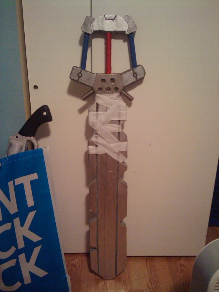 Kingdom Hearts 2 Fenrir Keyblade prop by quaz90 on DeviantArt