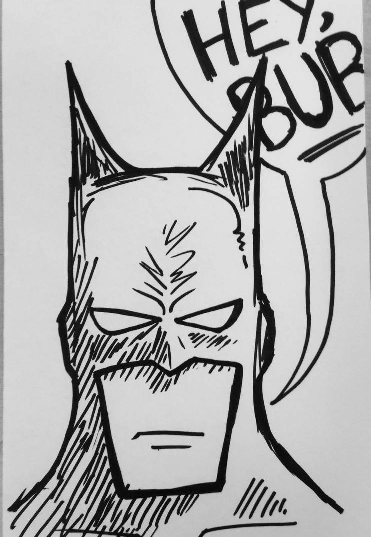 Hey Boo Batman Hey Bub! Batman by DawsonBurdickMedia on DeviantArt