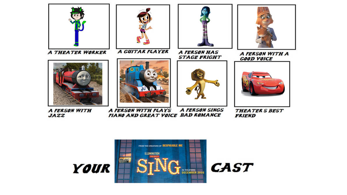Songcast Meme My Sing Cast Meme by Rizwanb11 on DeviantArt