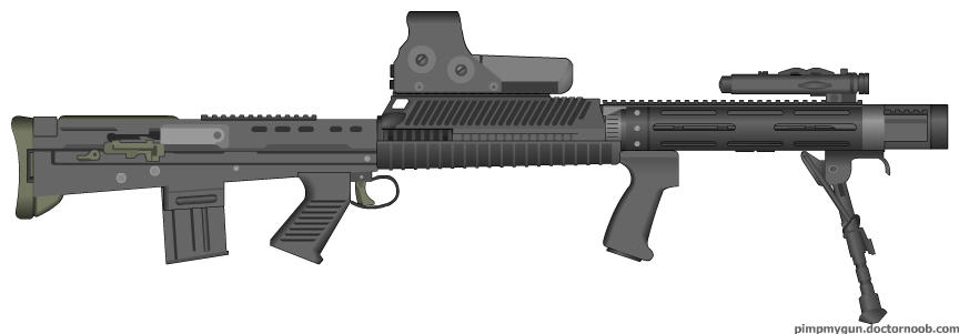 Experimental Tactical Rifle Experimental Heavy Rifle by LtCWest on DeviantArt