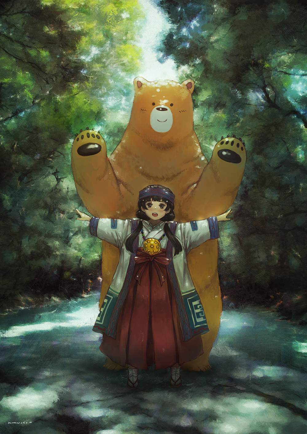 Kuma Miko By Ku On On Deviantart Kuma Miko By Ku On On Deviantart