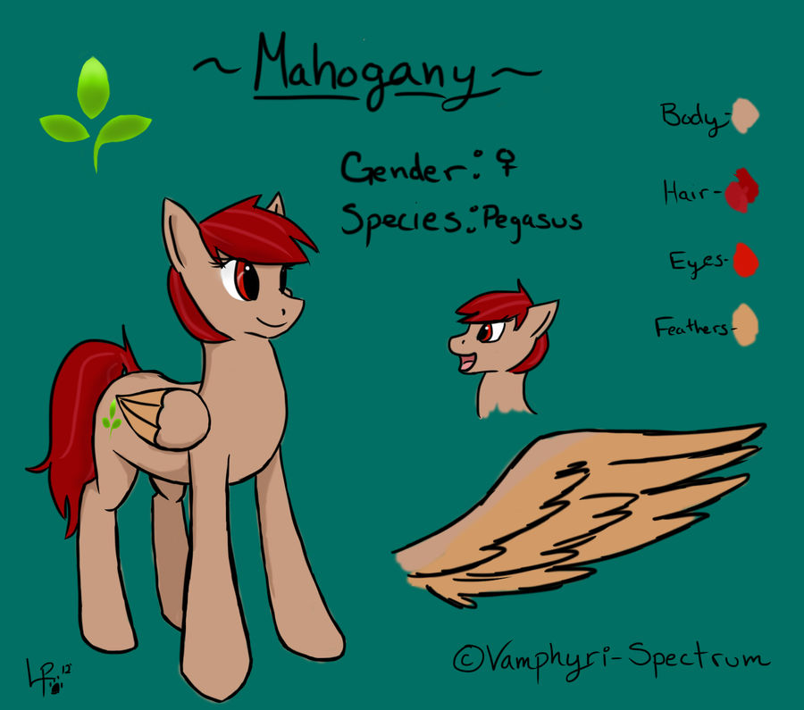 Mahogany Ref Sheet