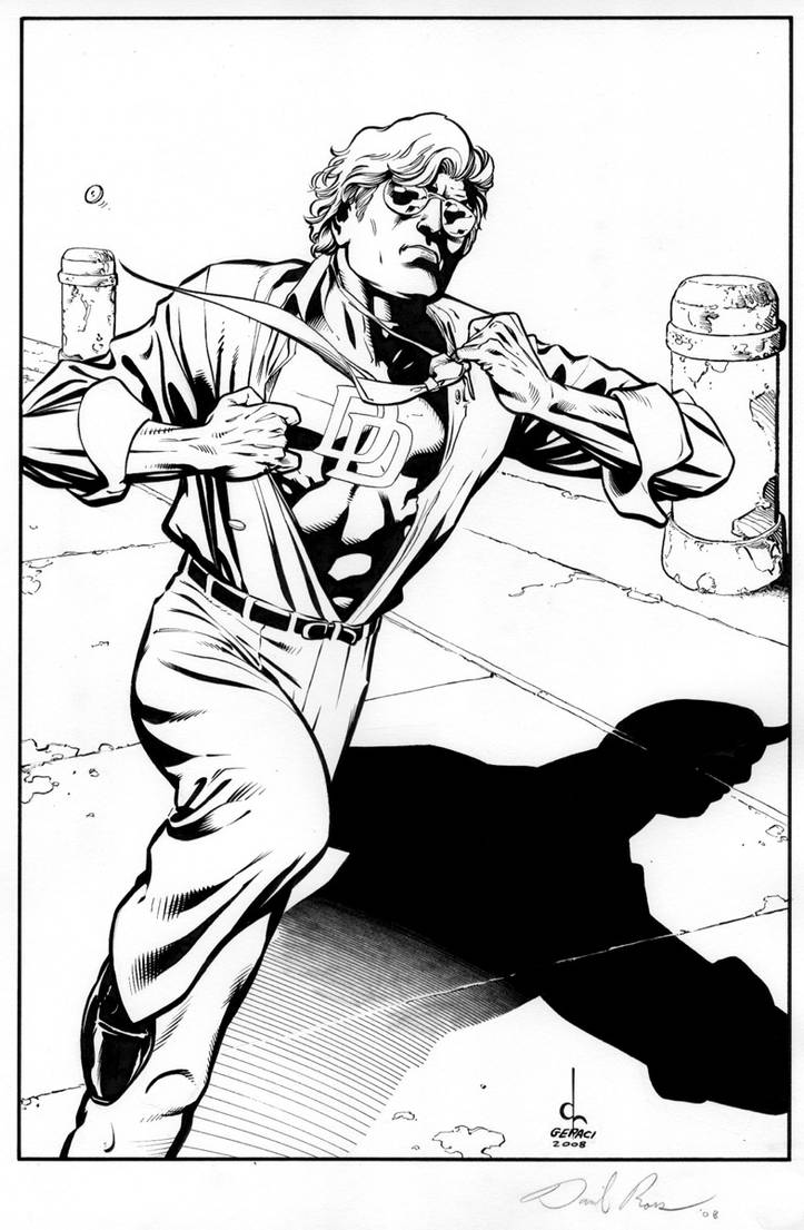 Run, Matt Murdock! by DrewGeraci