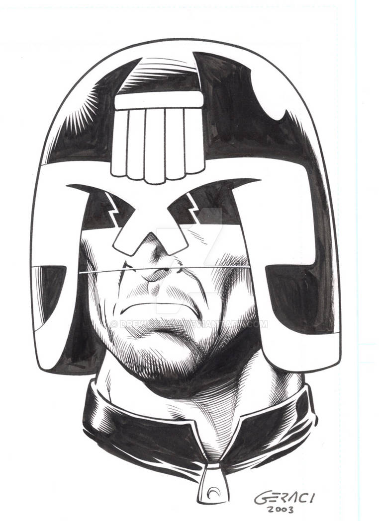 Judge Dredd by DrewGeraci