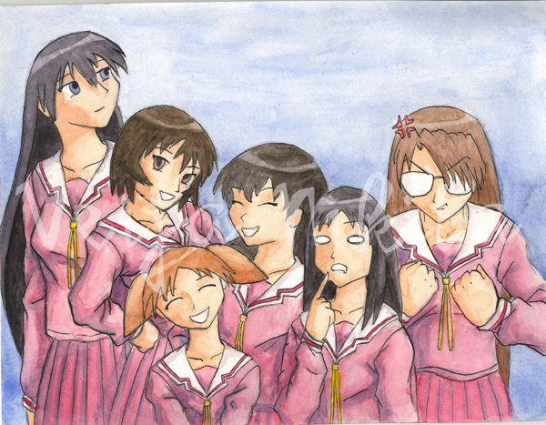 The Azumanga Daioh Girls