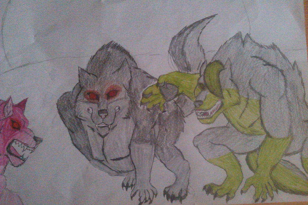 Warewolf Two Wolves warewolves by sharppiratewolf2 on DeviantArt