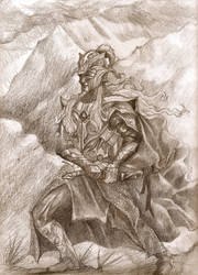 Fingolfin at Thangorodrim