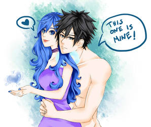 Gruvia fanart love