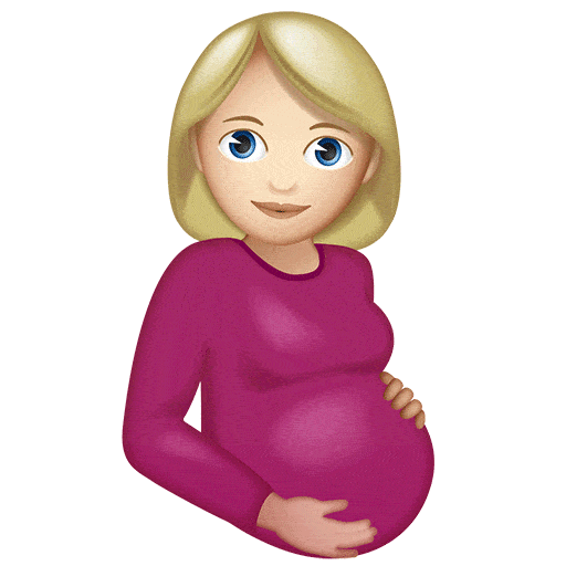 Pregnant Woman Emoji gif by Djmooshmella4269 on DeviantArt