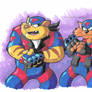 The Swat Kats In Action