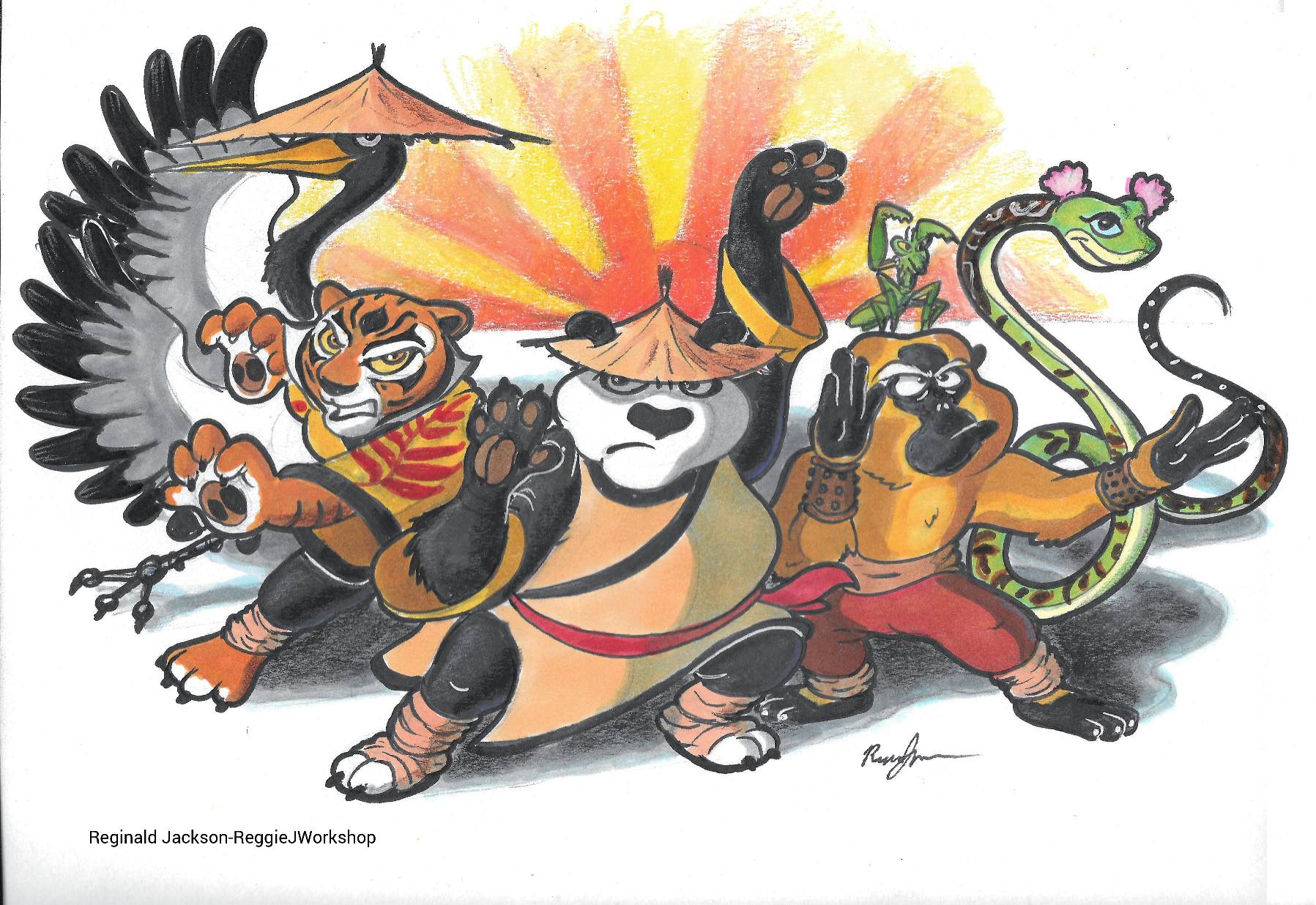 Kung Fu Panda: The Dragon Warrior by EternalNeon on DeviantArt