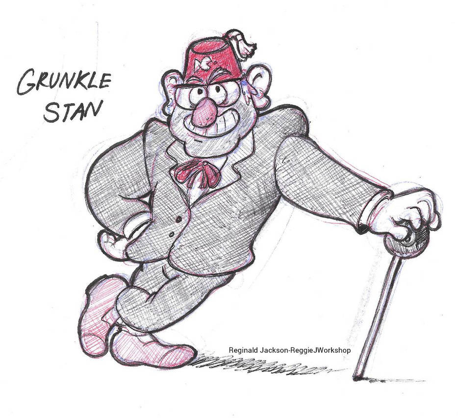 Grunkle Stan by on DeviantArt