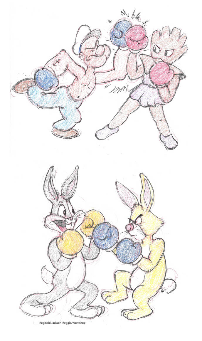 Thing Comic Boxing Boxing Toons by ReggieJWorkshop on DeviantArt