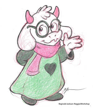 Ralsei From Deltarune