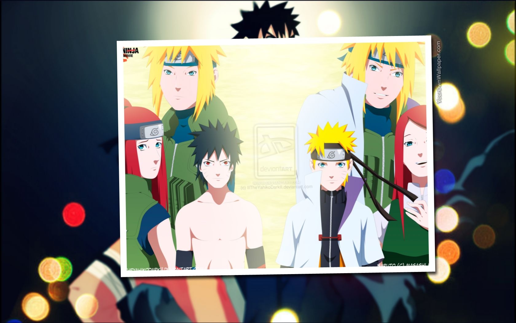 Minato and Naruto Hokage Wallpaper by weissdrum on DeviantArt