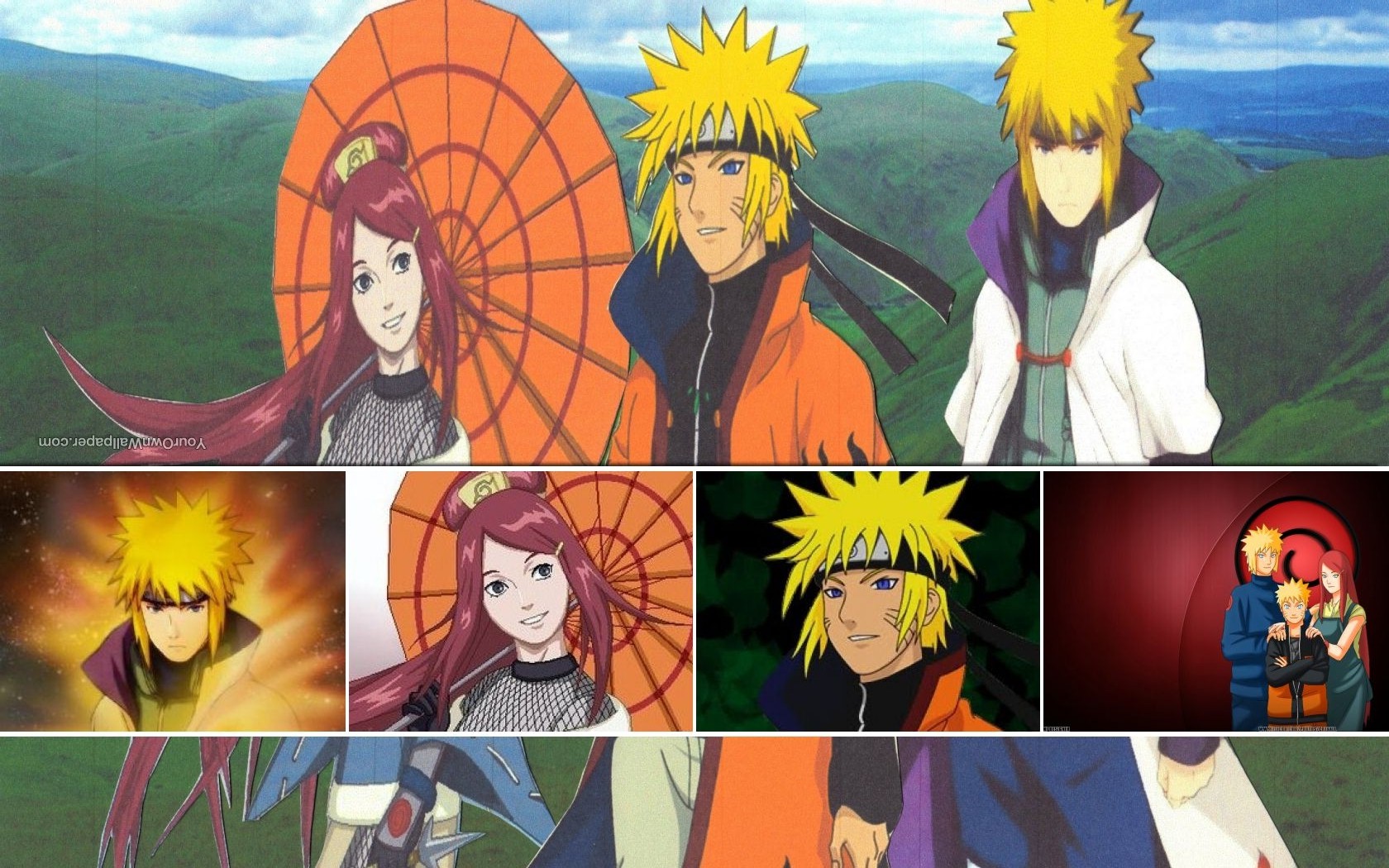 Minato Kushina Naruto Wallpaper 5 by weissdrum on DeviantArt Minato Kushina Naruto Wallpaper 5 by weissdrum on DeviantArt