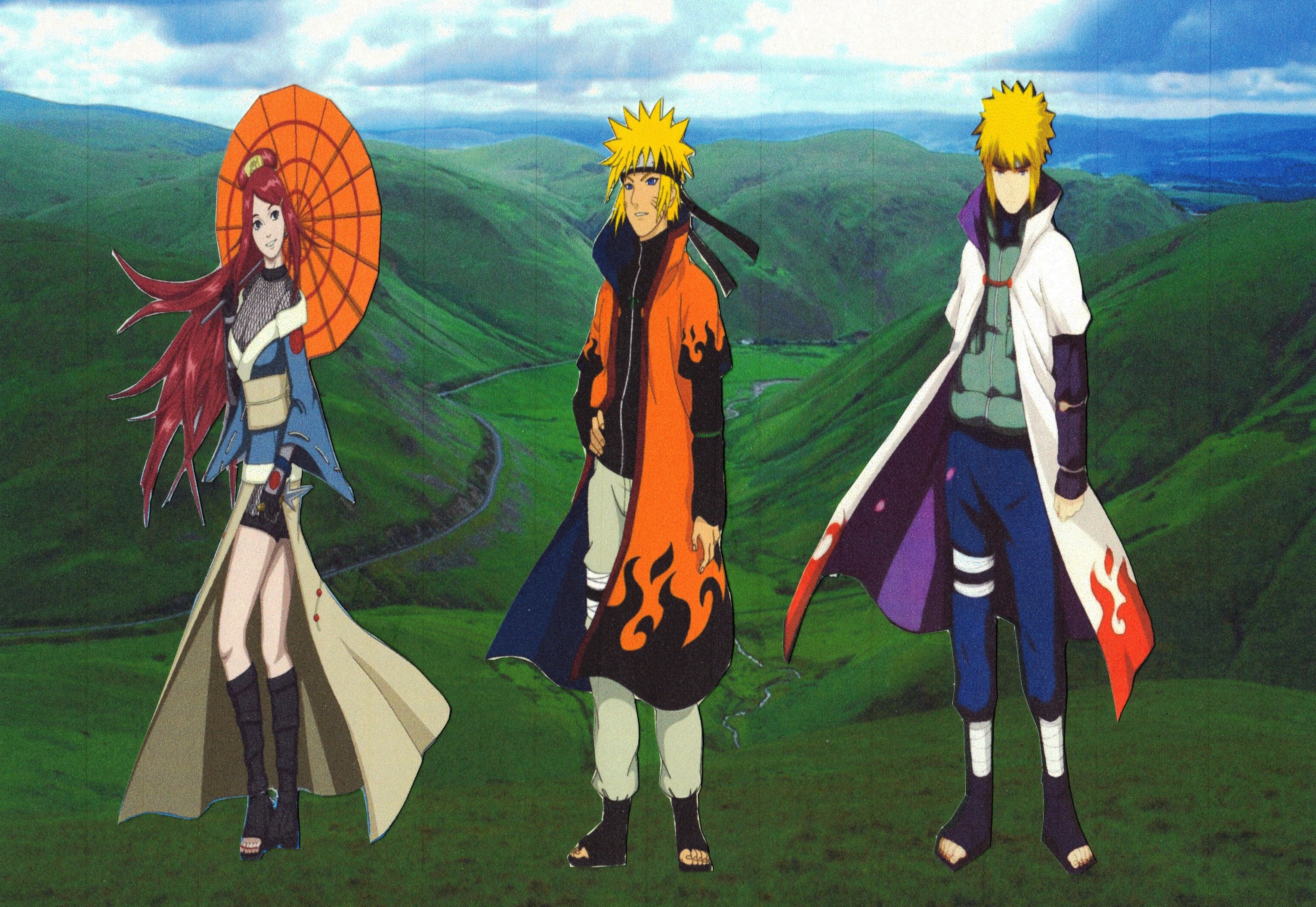 Minato Kushina Naruto Wallpaper 6 A by weissdrum on DeviantArt Minato Kushina Naruto Wallpaper 6 A by weissdrum on DeviantArt
