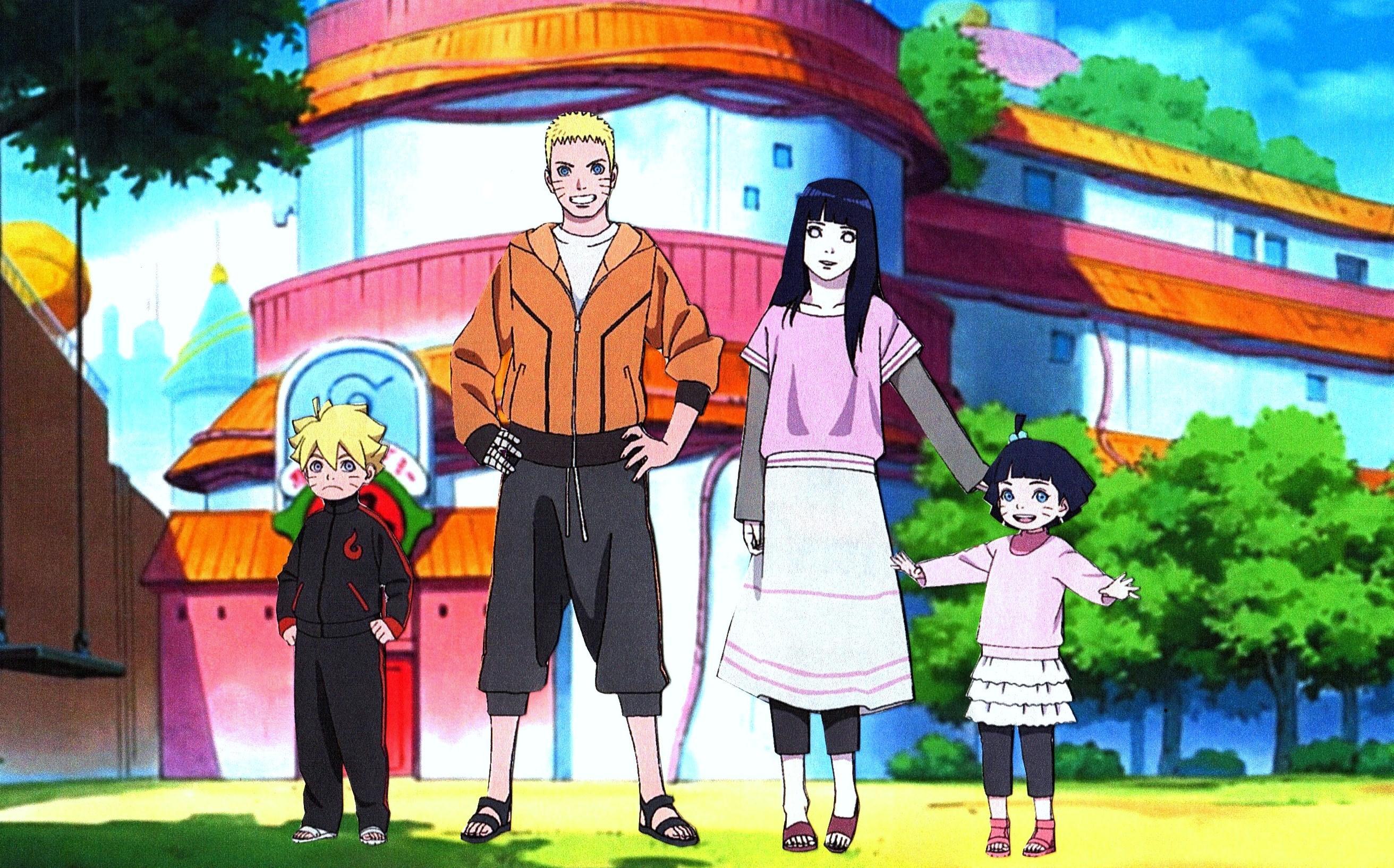 Image: Naruto Families 〖 Naruto Hinata Boruto Himawari Uzumaki Sasuke