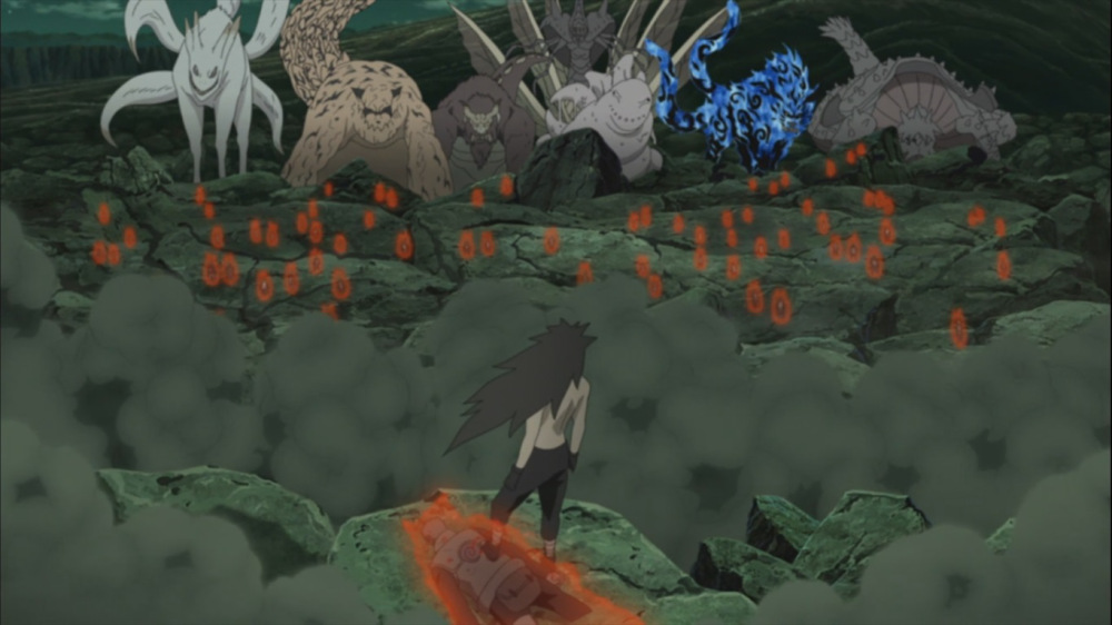 Tailed Beasts vs Madara by weissdrum on DeviantArt