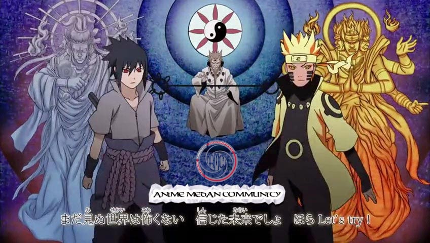 Naruto and Sasuke Meets Hagoromo