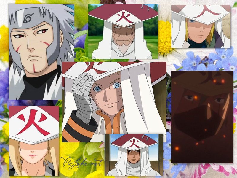 A HISTÓRIA DOS HOKAGES DE KONOHA