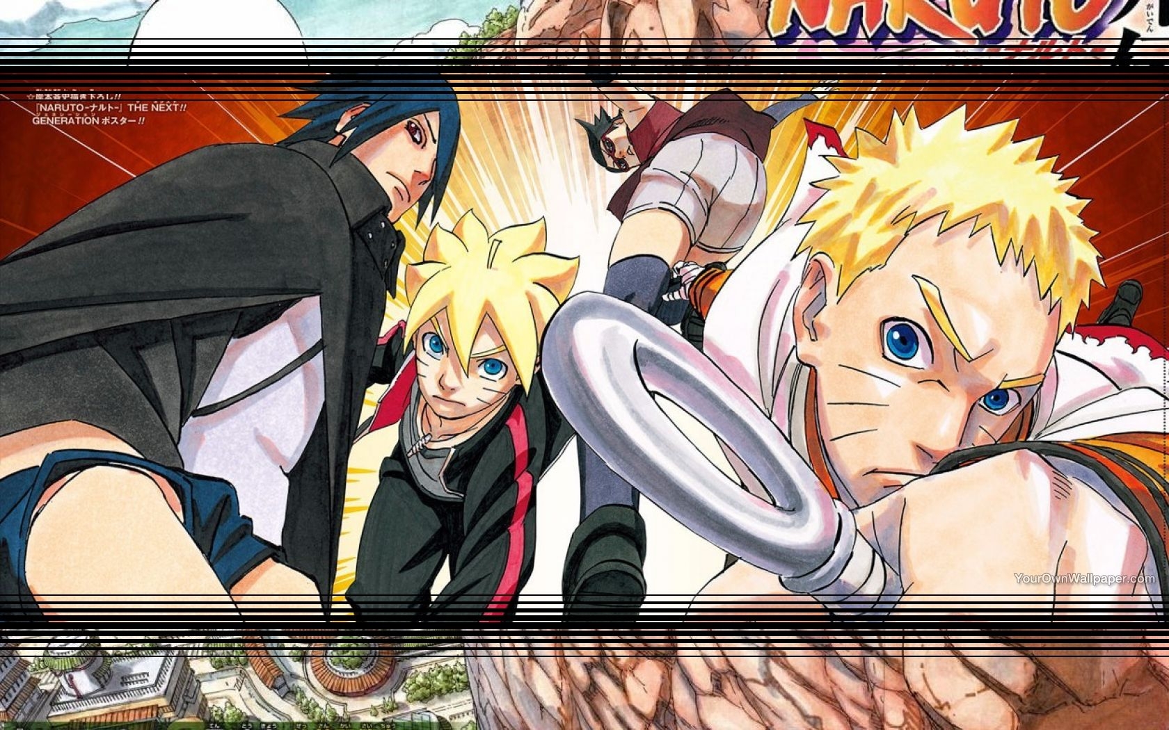 boruto sarada sasuke e naruto