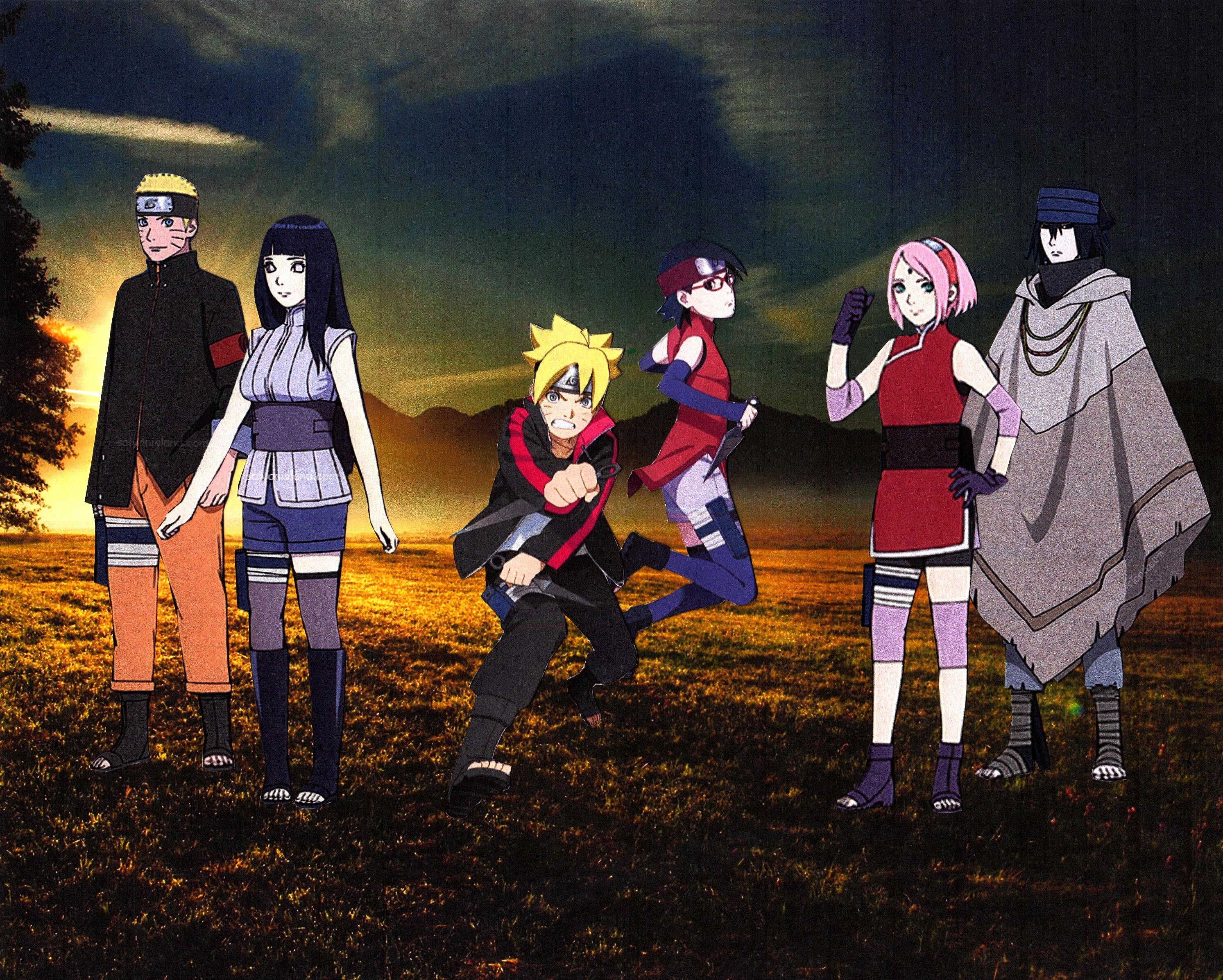 NarutoHinata SasukeSakura BorutoSarada Wallpaper by weissdrum on DeviantArt NarutoHinata SasukeSakura BorutoSarada Wallpaper by weissdrum on DeviantArt