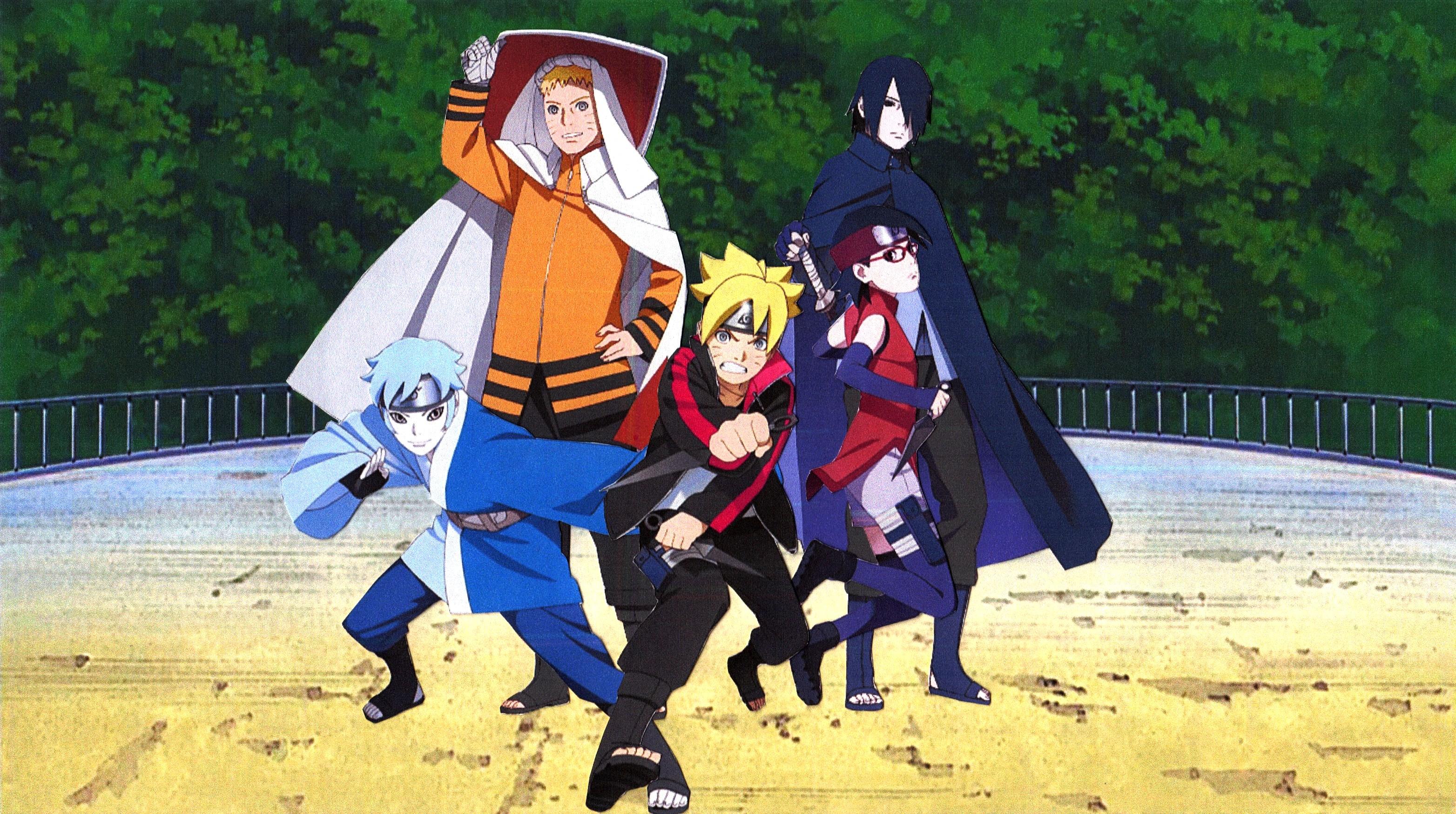 boruto sarada sasuke e naruto