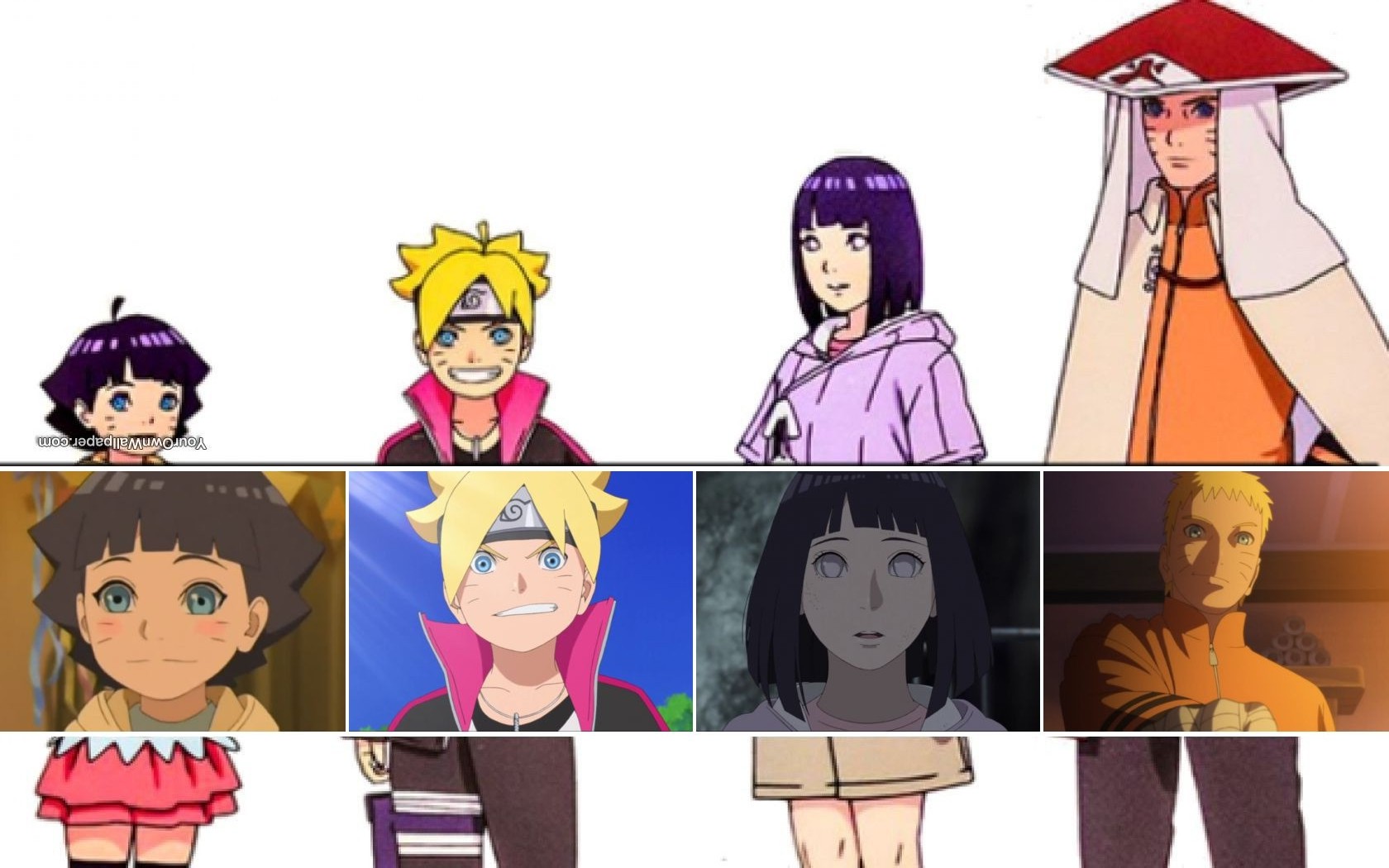 Naruto,Hinata,Boruto,Himawari[naruto Family]