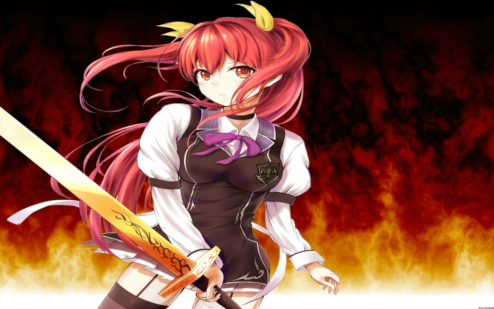 Stella Vermillion Wallpaper 3 By Weissdrum On Deviantart