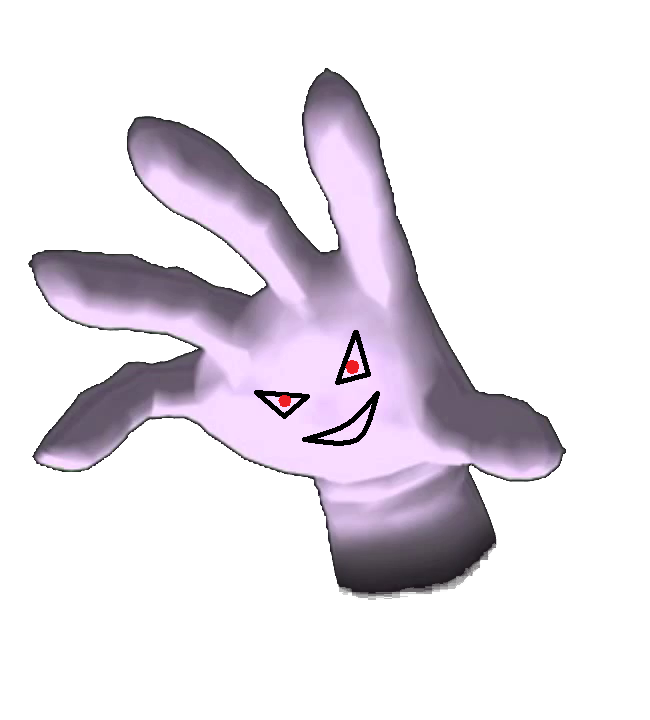 Master Hand Face Render by weissdrum on DeviantArt