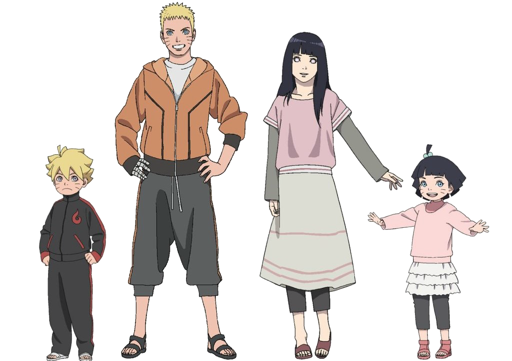 Naruto Hinata Boruto Himawari Render by weissdrum on DeviantArt