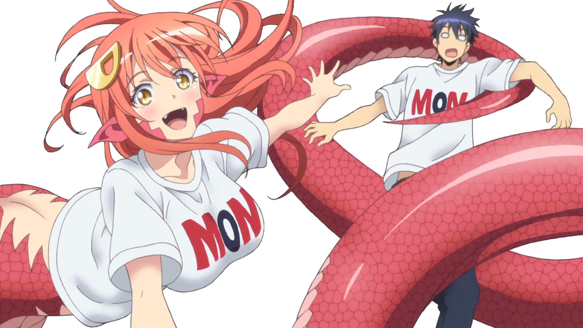 Kimihito and Miia 2 Render