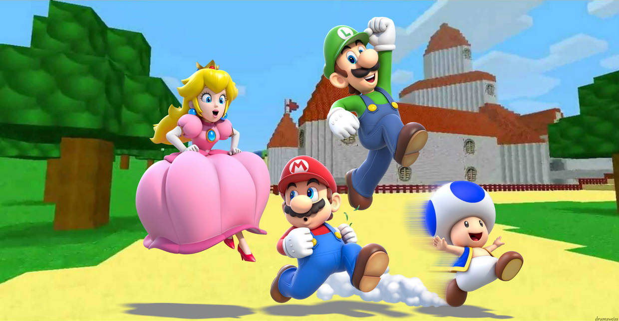 Марио персонаж игры фото. Марио Луиджи Тоад принцесса. Марио Луиджи и принцесса Пич. Марио Луиджи Пич и Тоад. Марио игра принцесса Луиджи.