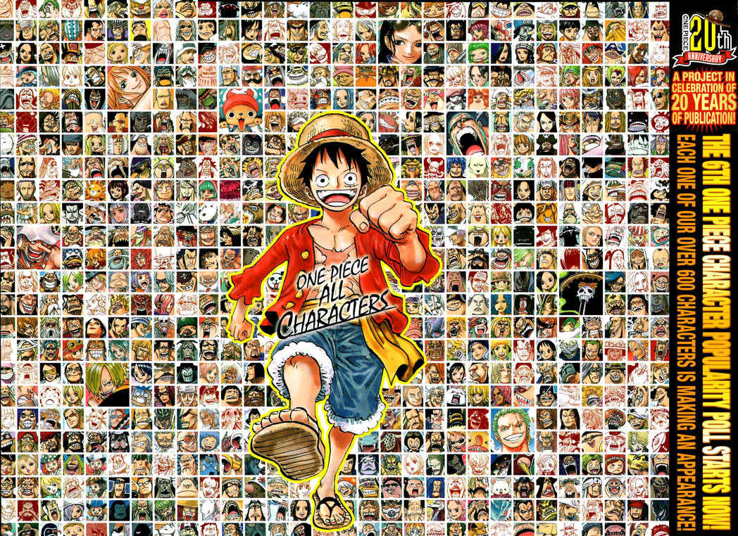 One Piece ALL CHARACTERS by weissdrum on DeviantArt