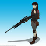 Rena the Sniper by RoysTravelBus