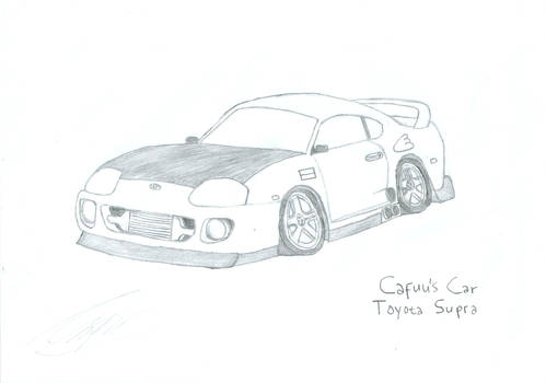 Cafuu's Toyota Supra (Colourless)