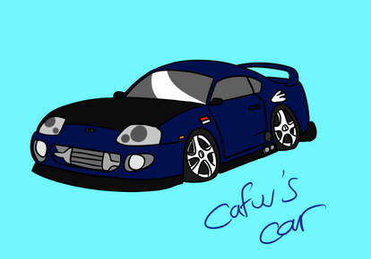 Cafuu's Toyota Supra (Colour)