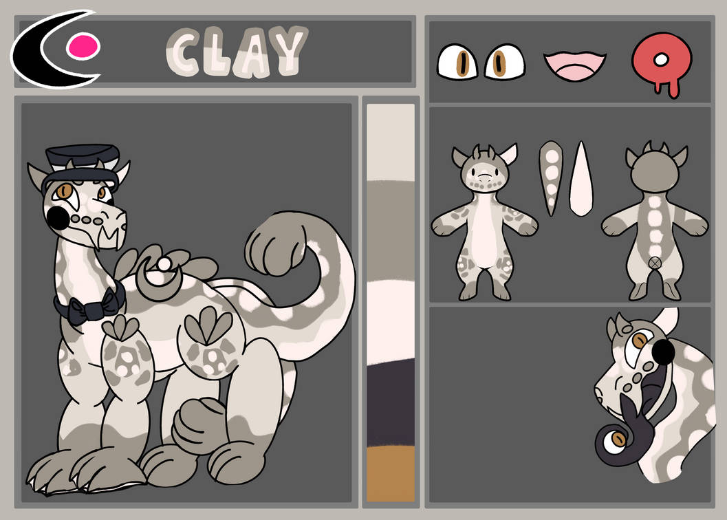 Anonymous Clay Clay references sheet by Artistcolors123 on DeviantArt