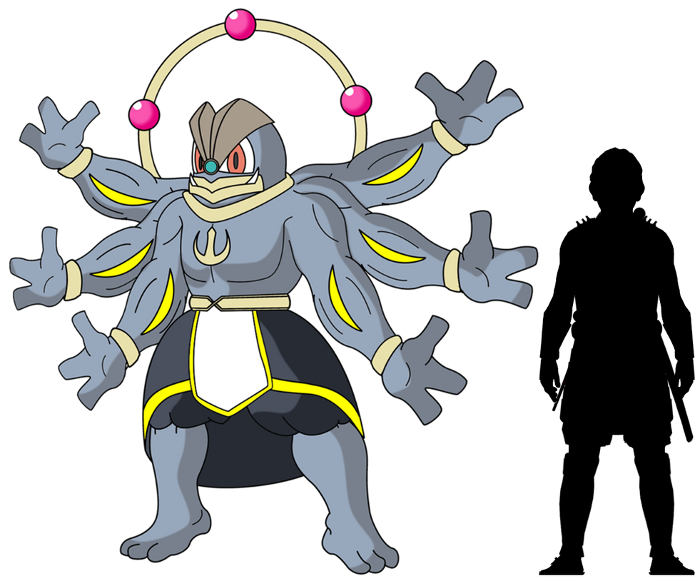 Mega machamp by temus on DeviantArt