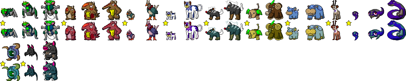 Sprites Adoptables Auction by temus on DeviantArt