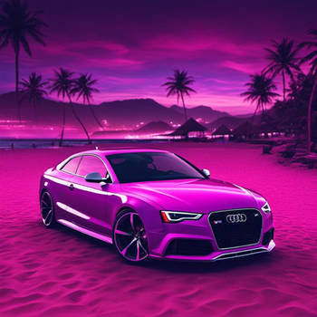 Audi RS5 Meets Beach 