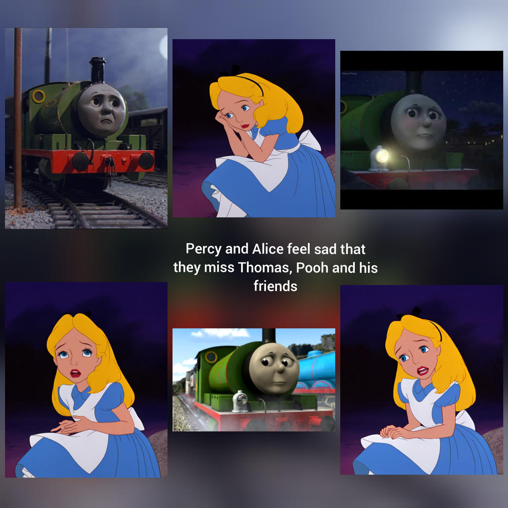 Percy and Alice feel sad by StoneKieran07 on DeviantArt