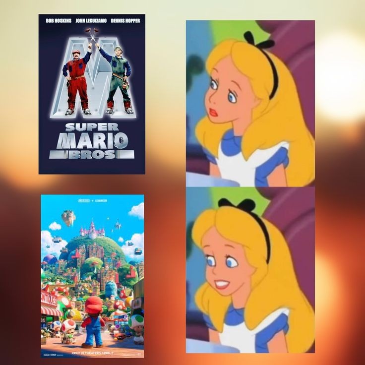 Alice Mario Alice Is Impressed by Mario's Film Transformation by StoneKieran07 on ...