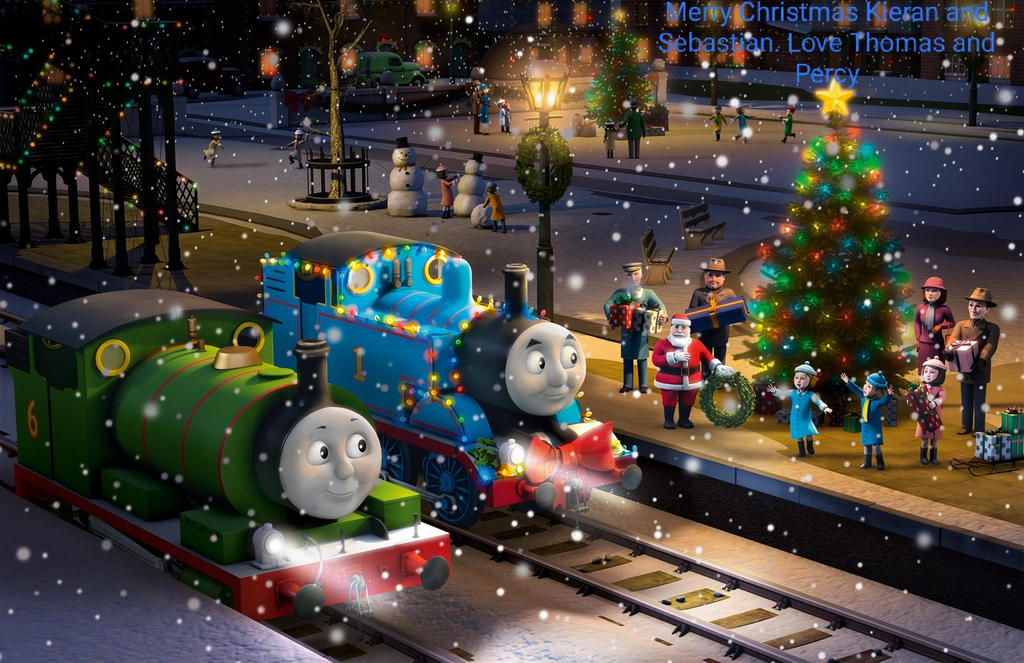 Thomas and Friends Christmas by StoneKieran07 on DeviantArt