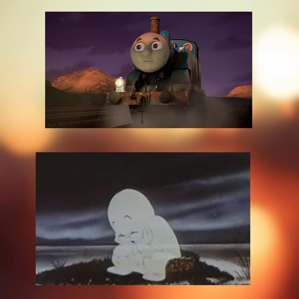 Thomas feels sorry for Casper by StoneKieran07 on DeviantArt