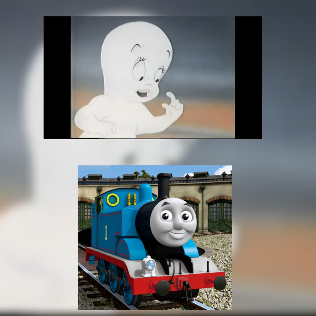 Casper Likes Thomas The Tank Engine by StoneKieran07 on DeviantArt